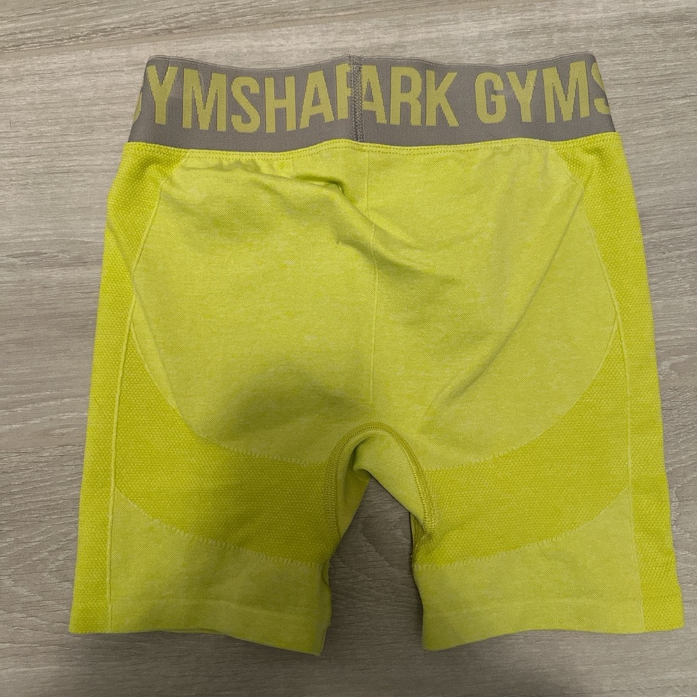 Gymshark Neon Yellow Fitness Shorts